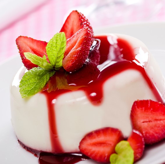Panna Cotta bij Besteldesk.nl