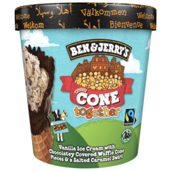 Ben & Jerry's cone together pint 465ml bij Besteldesk.nl