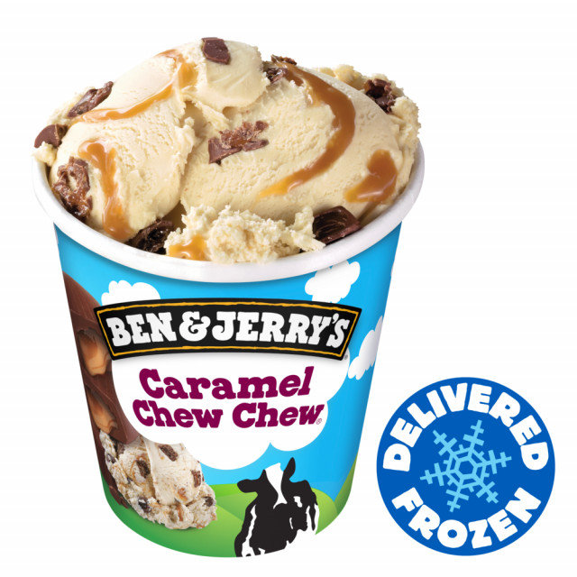 Ben & Jerry's Caramel Chew Chew 465 ml bij Besteldesk.nl