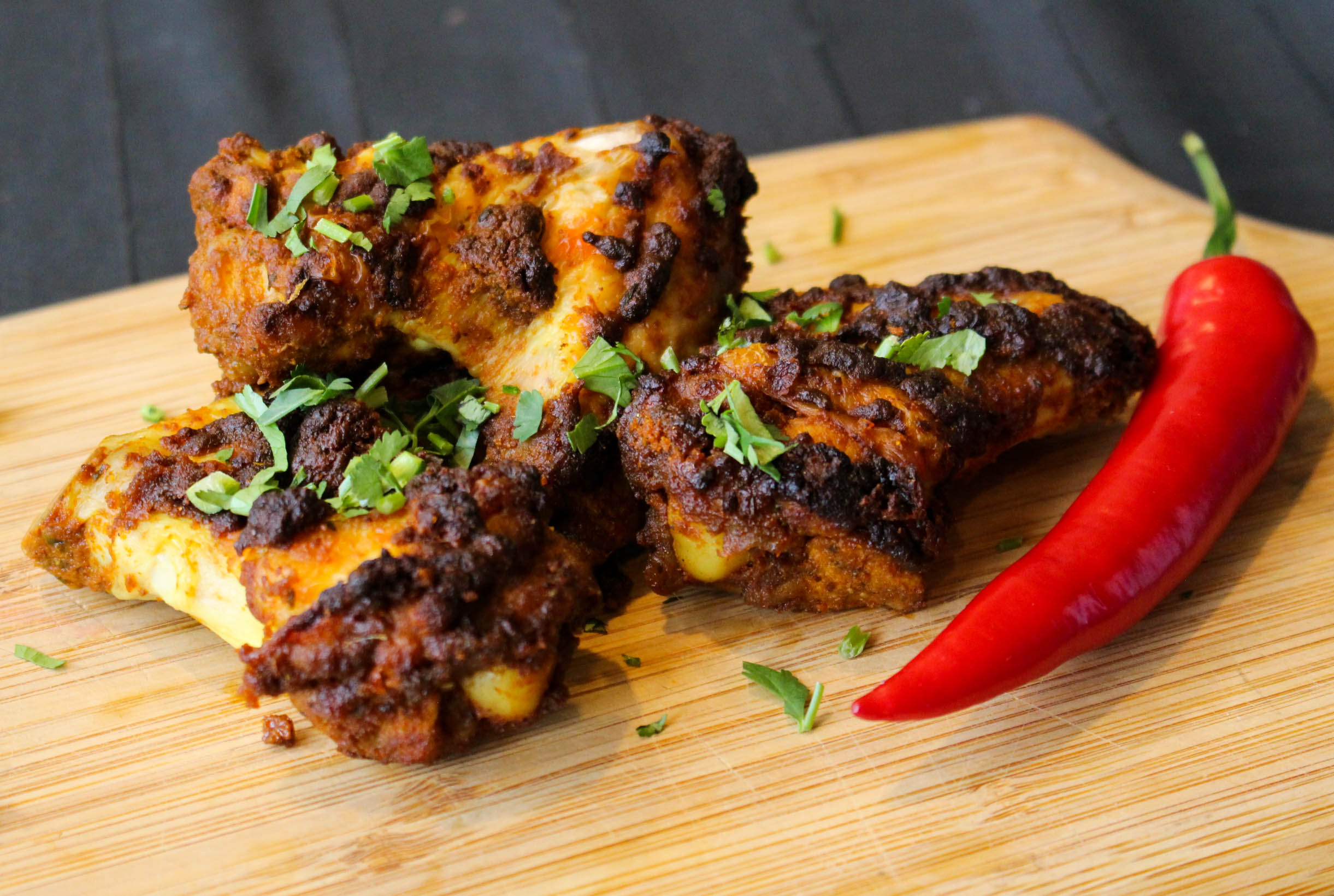 Hot chicken wings bij Besteldesk.nl