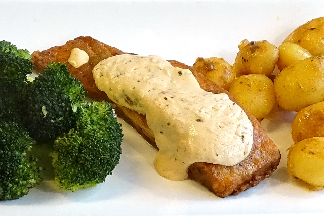 Zalmfilet menu bij Besteldesk.nl