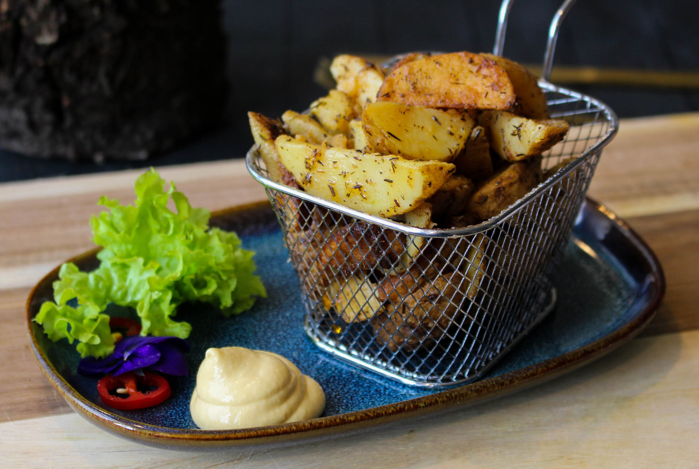 Aardappel wedges bij Besteldesk.nl