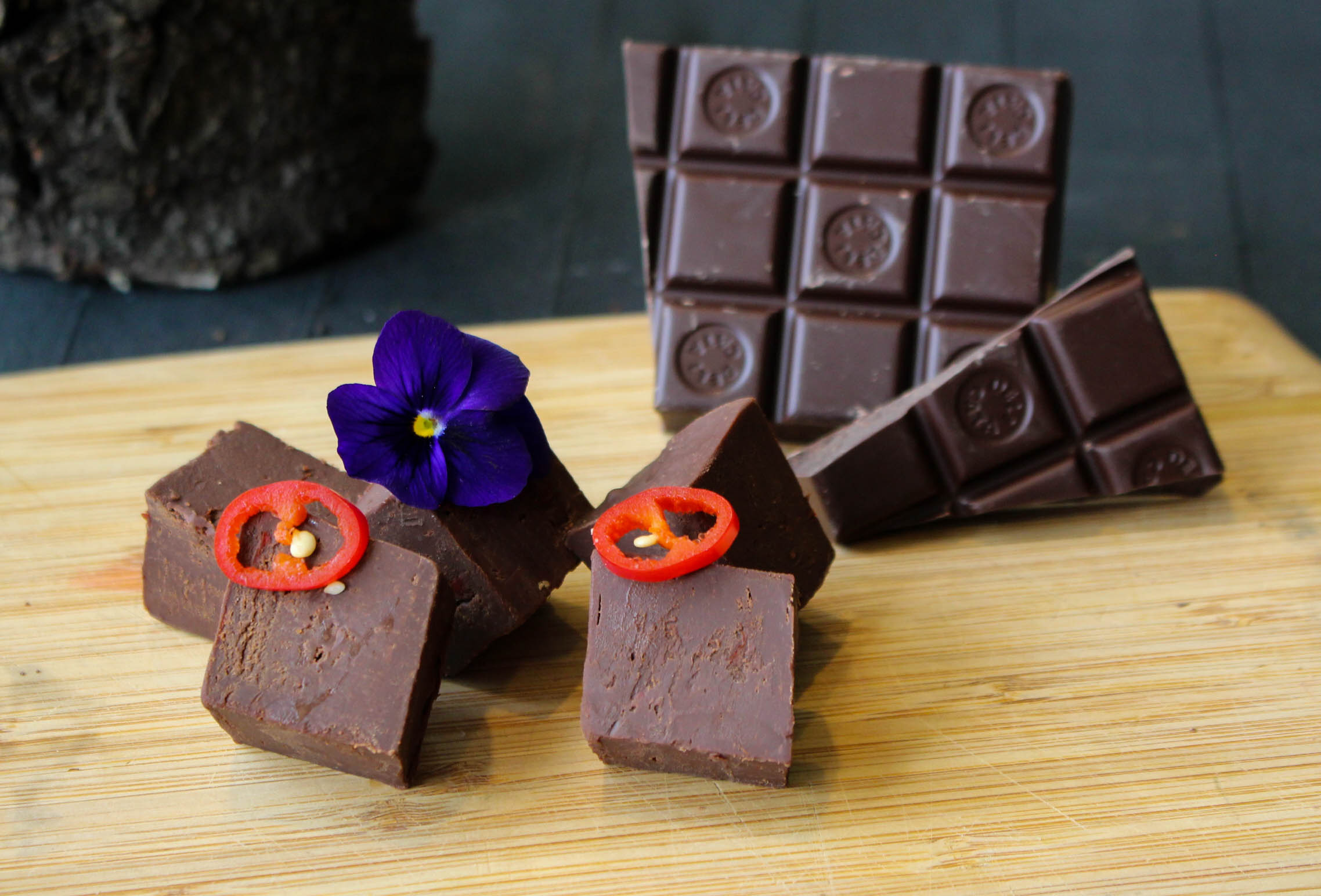 Chocolate chilli fudge bij Besteldesk.nl