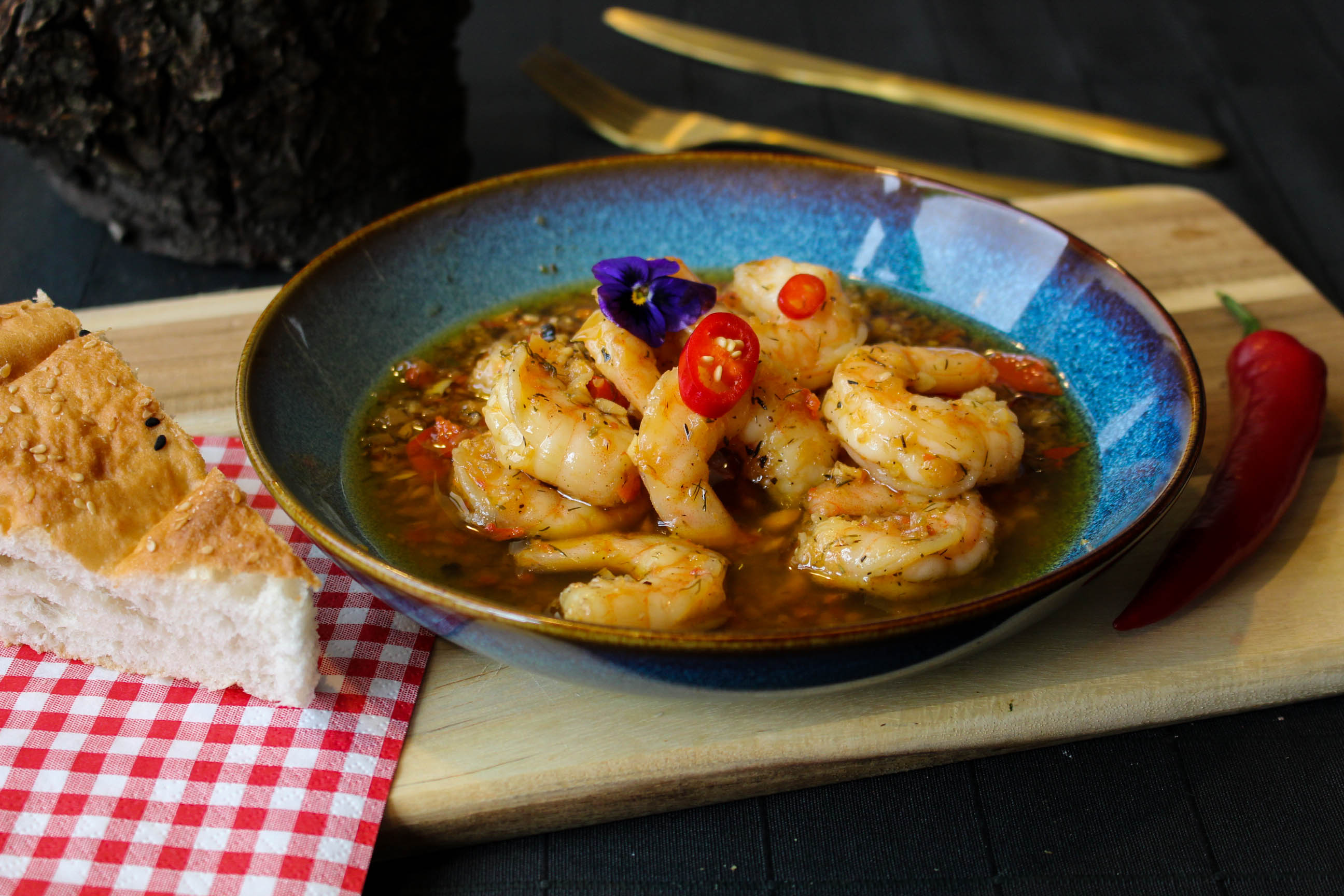 Gamba's pil pil (hoofdgerecht) bij Besteldesk.nl