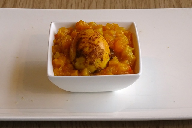 Portie pittige pompoen (vegetarisch) bij Besteldesk.nl