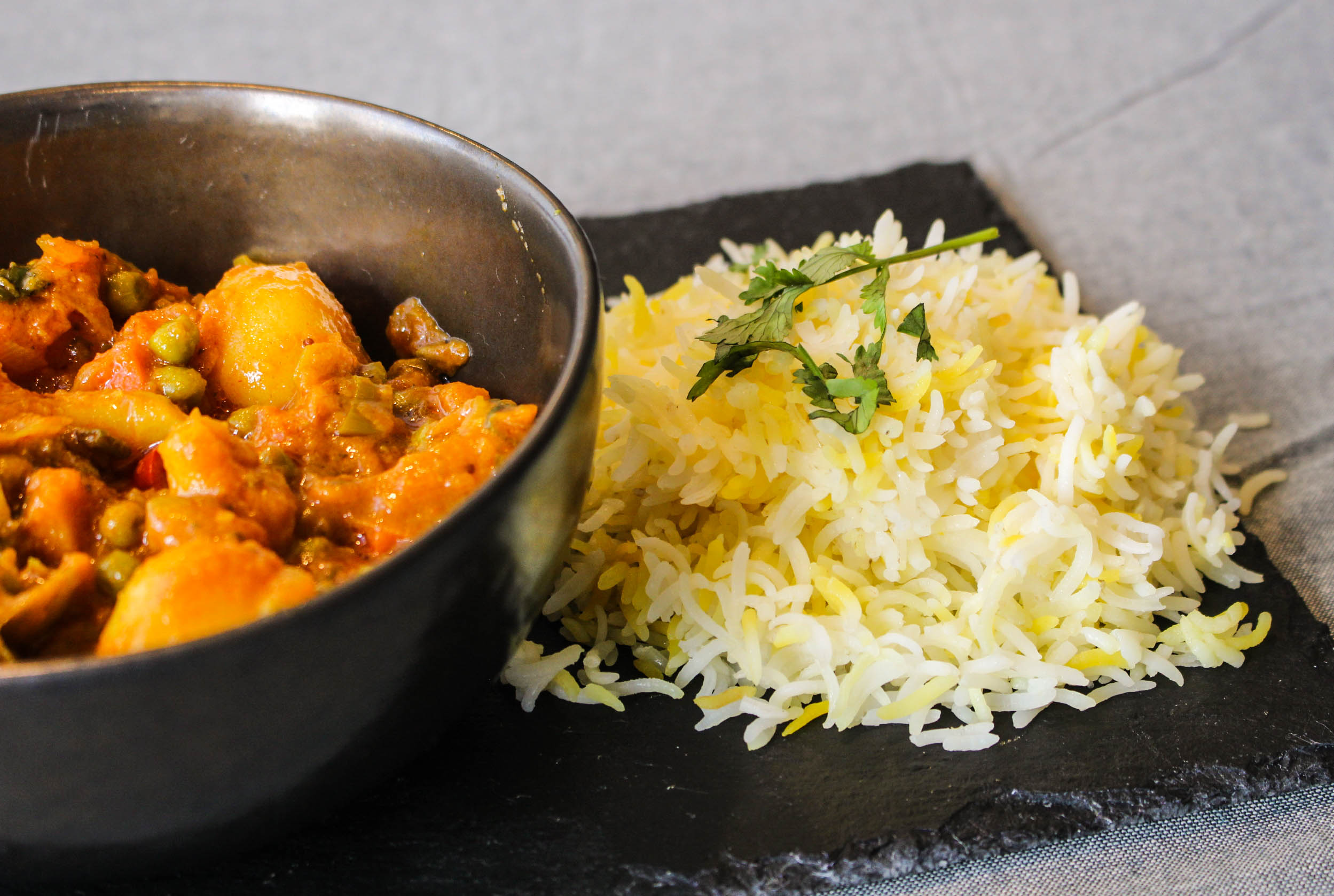 Indian vegan groentecurry bij Besteldesk.nl